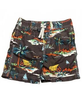 Toddler Boys Tropical Hawaii Print Swim Trunks Size 24 Months Kids